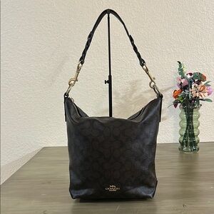 Coach Dark Brown Shoulder Bag